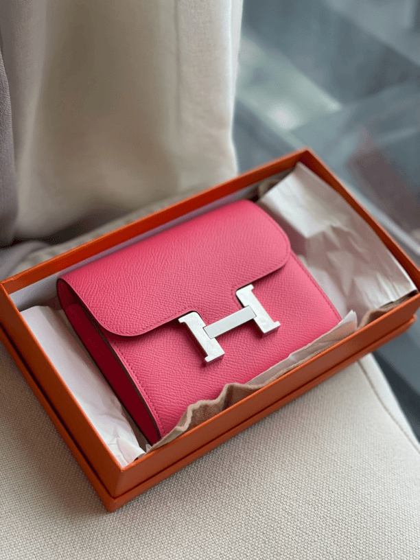 95新 Hermes/爱马仕 夏七中古/爱马仕/康康唇膏粉/钱包
