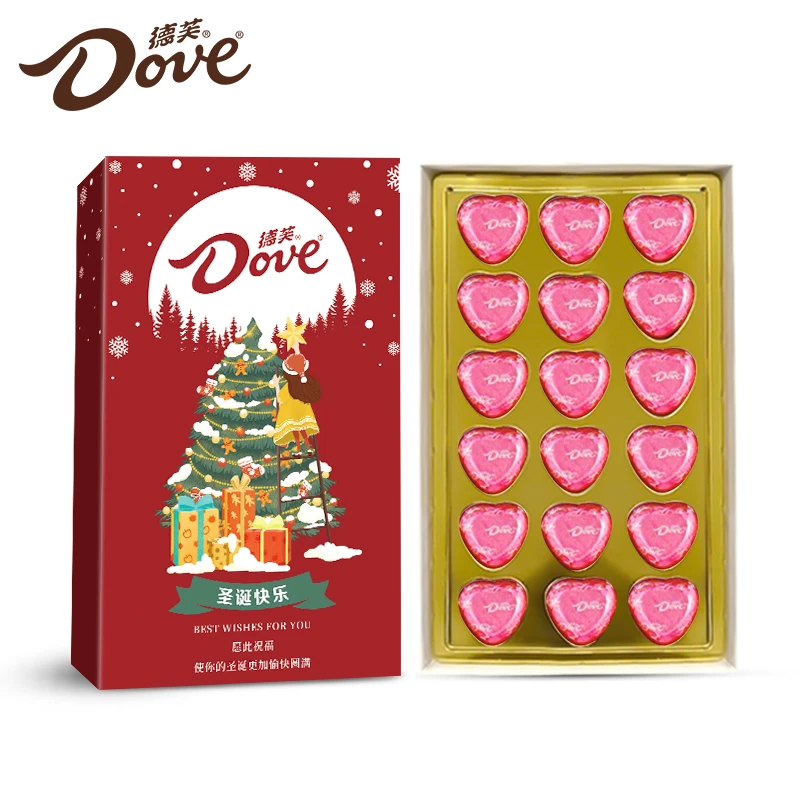 Dove/德芙礼盒牛奶夹心巧克力年货七夕情人节礼品