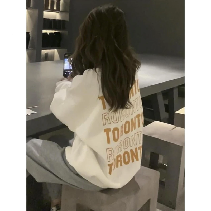 春秋季学生时尚卫衣运动服套装女韩版宽松小个子休闲两件套ins潮