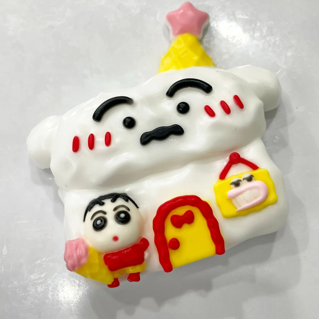 工厂批发手工解压-食品级硅胶捏捏小新小白房子（默认微瑕）