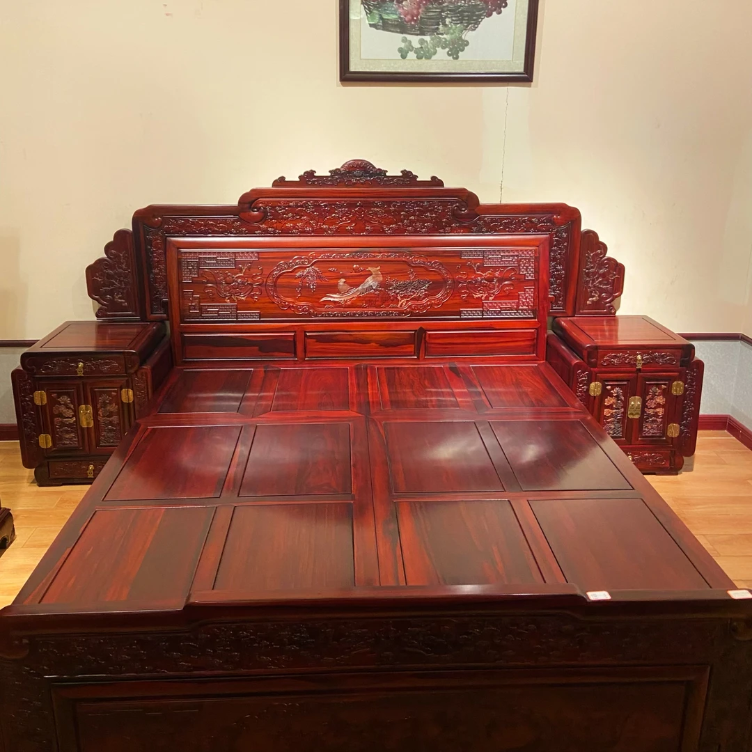 酸枝木 祥云大床