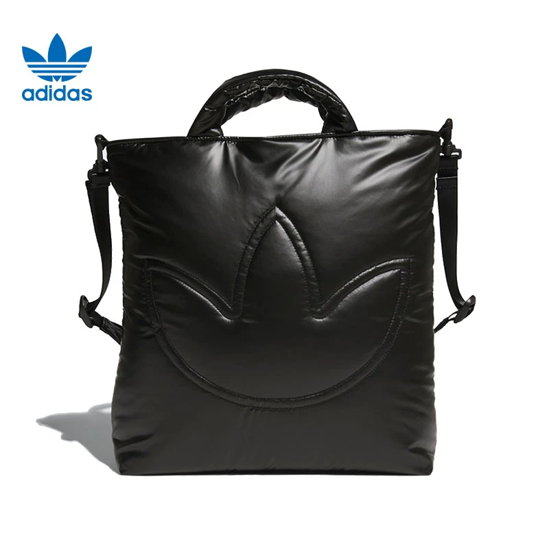 adidas originals阿迪三叶草中性CUSHION TOTE运动单肩背包JW1715