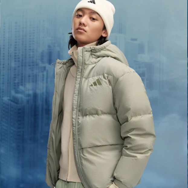 adidas阿迪达斯男子BASIC DOWN JKT好流光风羽绒服JM4625