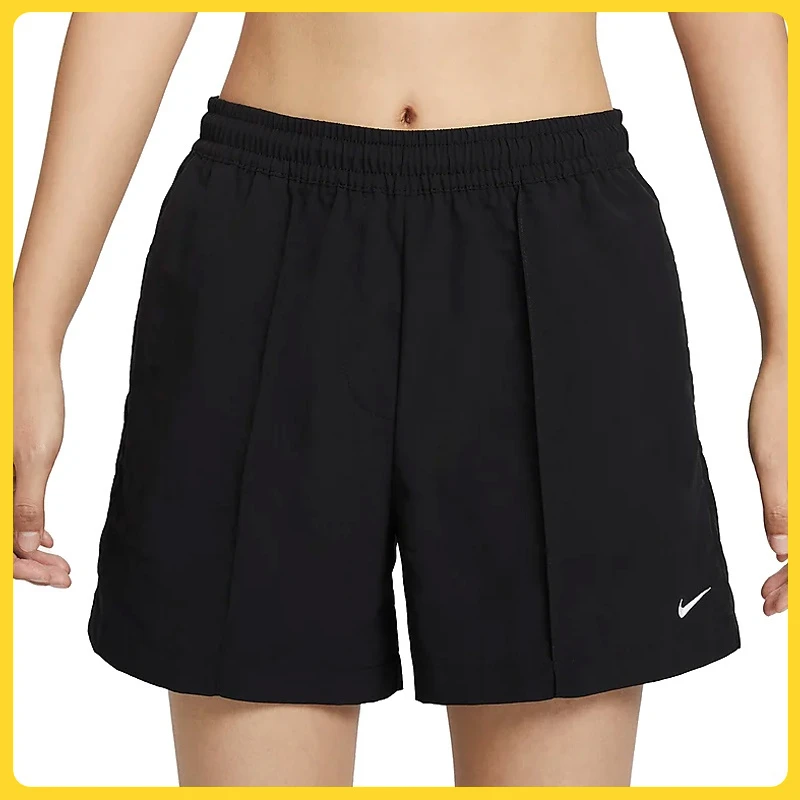 NIKE耐克女子ASW NSW ESSNTL MR 5IN WVNSHR短裤FV6623-010
