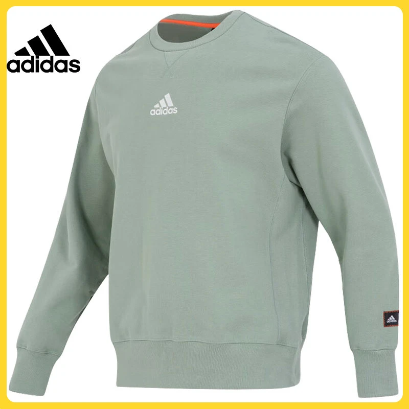 adidas阿迪达斯男女款运动卫衣CM ELEV CREW针织圆领套头衫IK7686