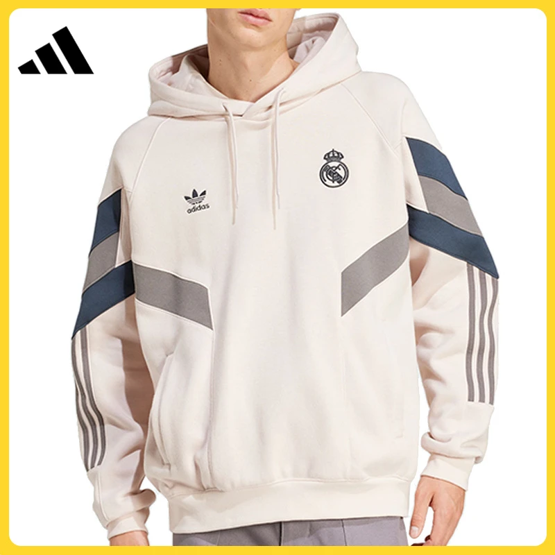 adidas阿迪达斯男子REAL OG HD针织连帽套衫IM7466