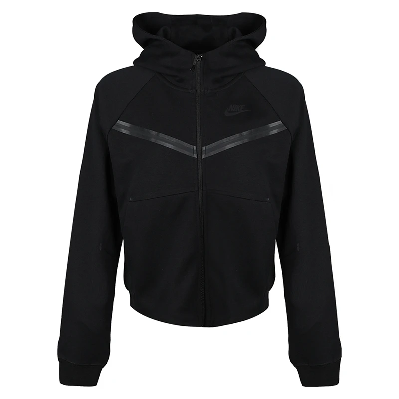 nike耐克女款运动外套春秋季户外休闲舒适百搭连帽夹克CW4299-010