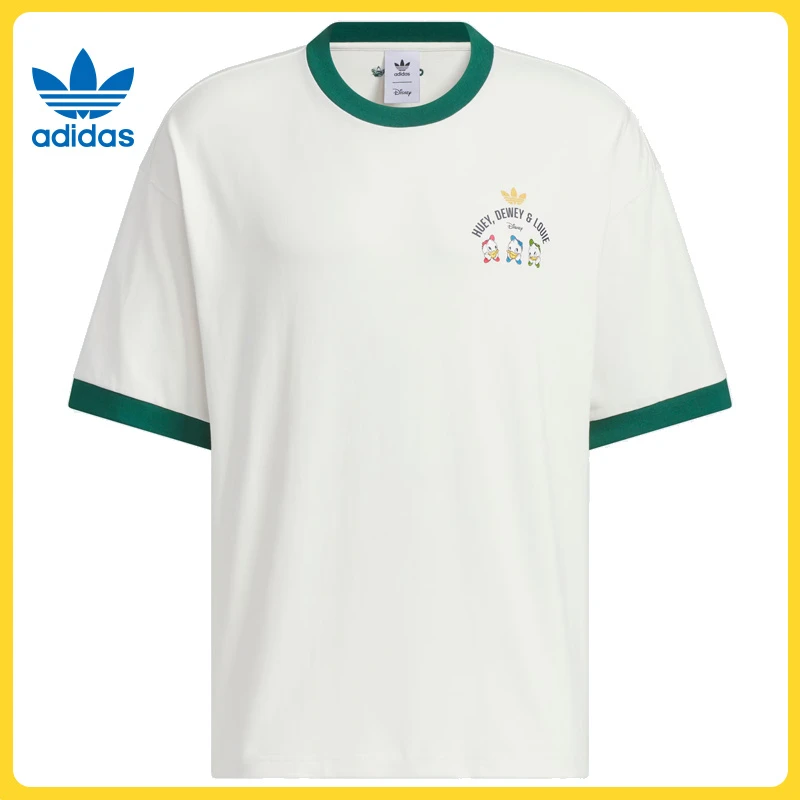 adidas Originals阿迪三叶草中性HDL GFX T M圆领短T恤JP1414