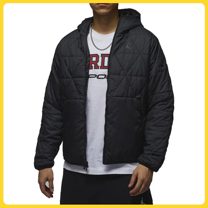 NIKE耐克男子AS M J TF SPRT STMT MDWT JKT薄棉服FZ3163-010