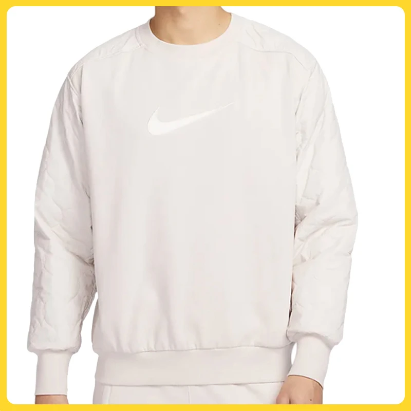 NIKE耐克男子AS M NK SI BRSH CREW针织无帽卫衣FN2668-104