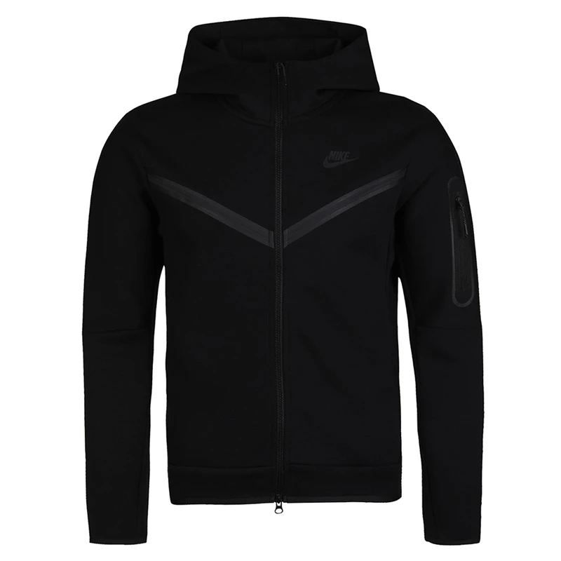 nike耐克男款运动外套TCH FLC HOODIE FZ WR针织外套CU4490-010