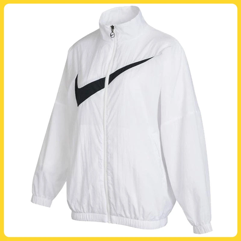 nike耐克女款运动外套NSW ESSNTL WVN JKT HBR梭织外套DX5865-100
