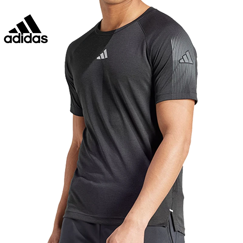 adidas阿迪达斯男子雅丹风GYM BL TEE圆领短T恤IN5576