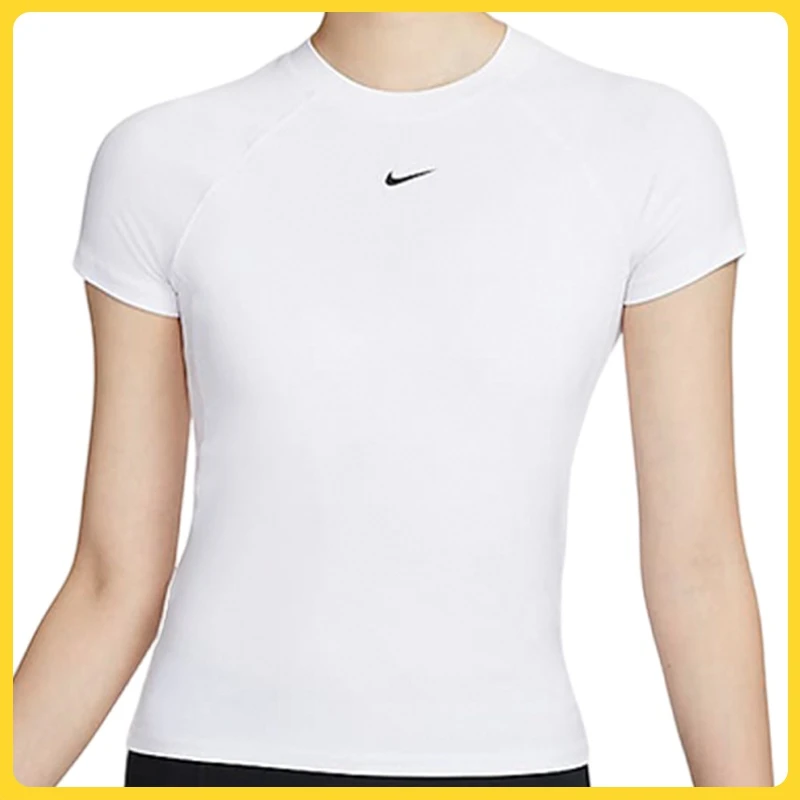 NIKE耐克女子AS W NK PRO DF SS BASELAYER无领短T恤FV7843-100