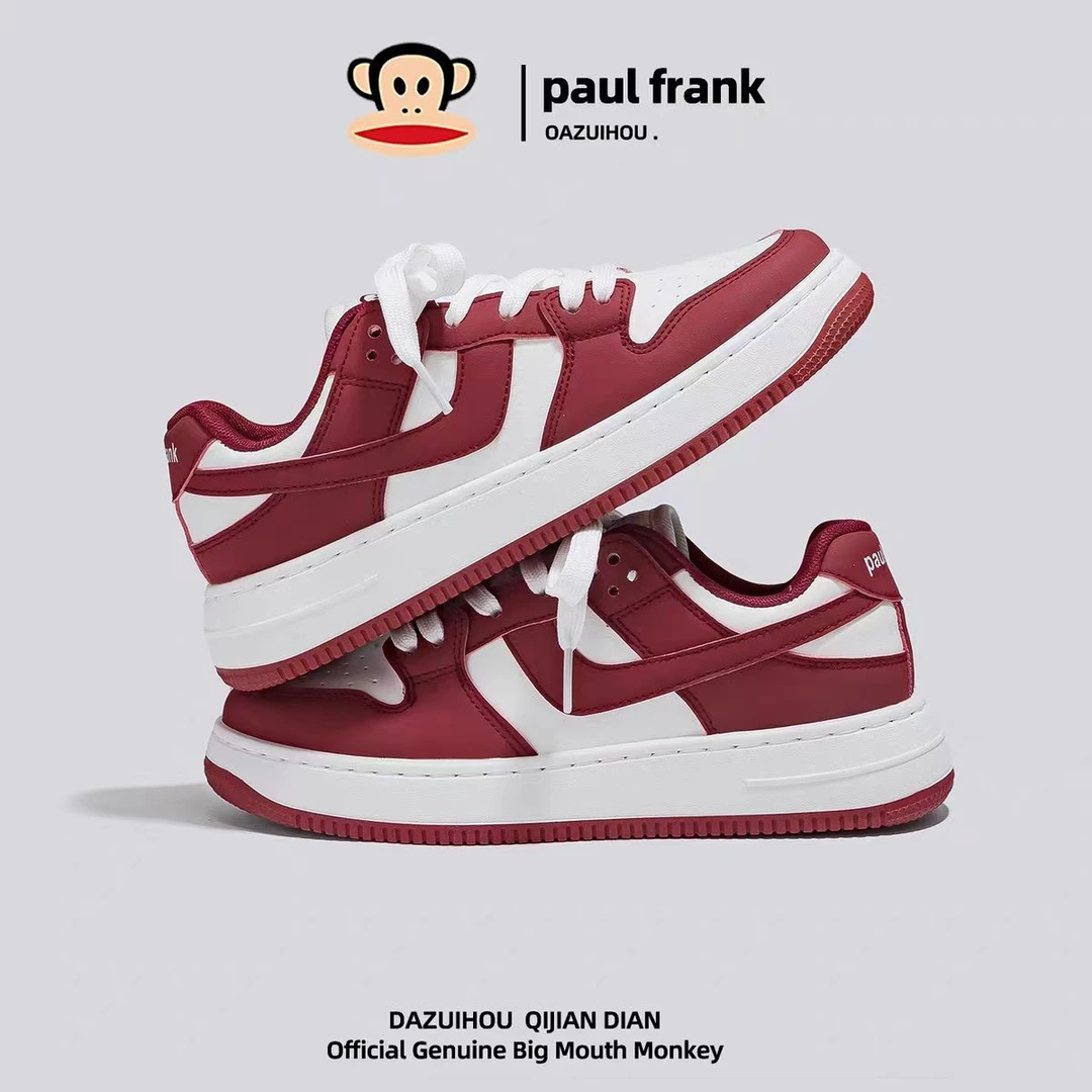 大嘴猴2024春季新款厚底板鞋女低帮百搭潮流鞋学生休闲运动鞋子