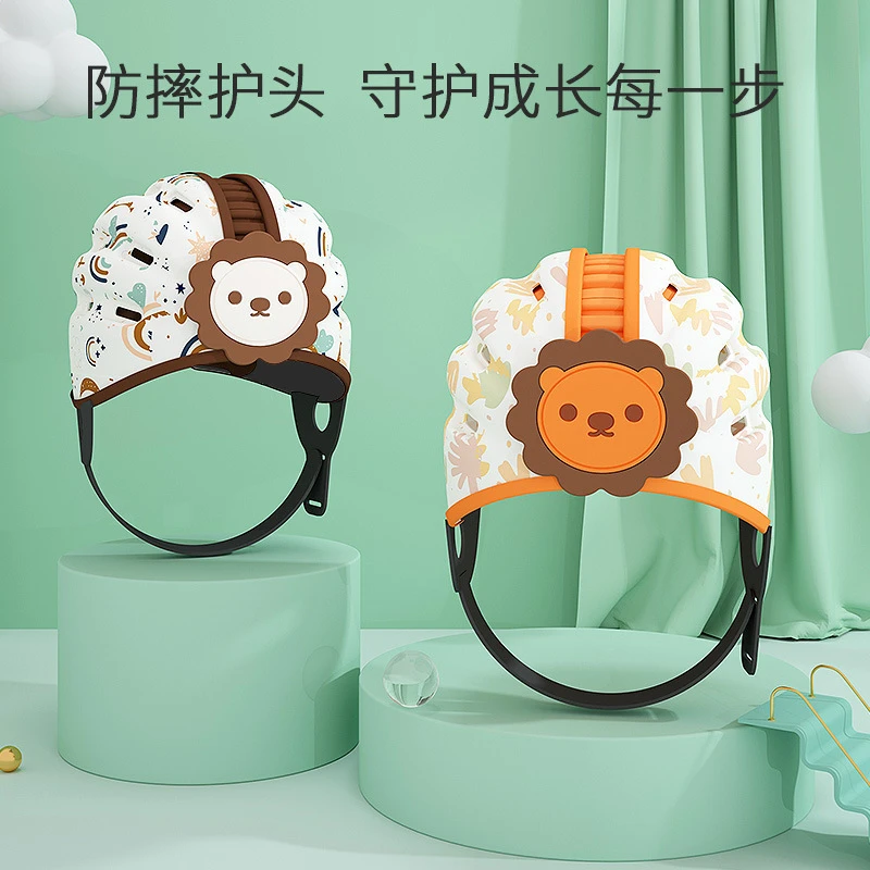 防摔帽宝宝学步防摔头神器婴儿学走路头部保护垫护头头部防摔头盔