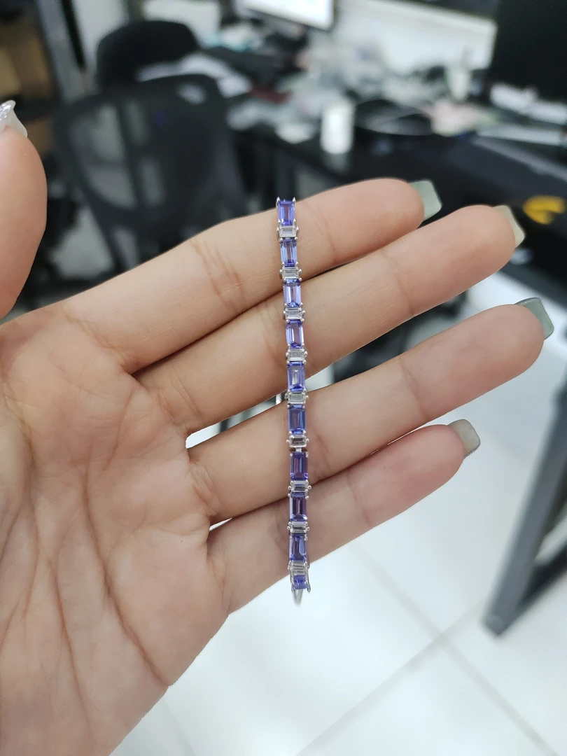 ［如一珠宝］坦桑石手链