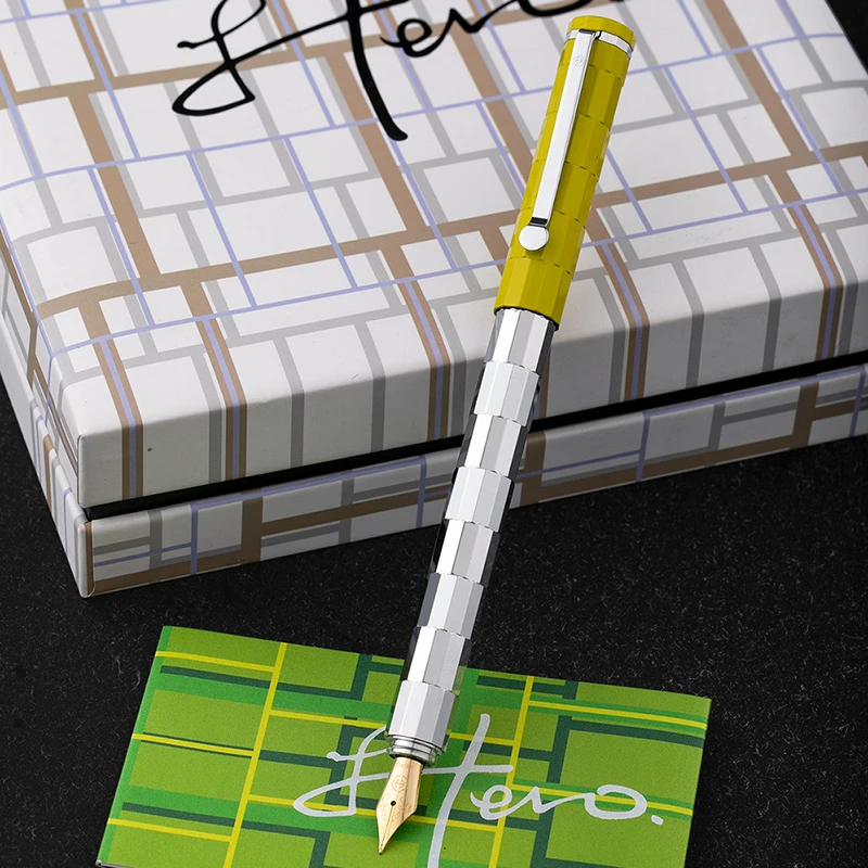 HERO/英雄H628城市之彩钢笔高档设计师款男女礼物礼盒商务办公