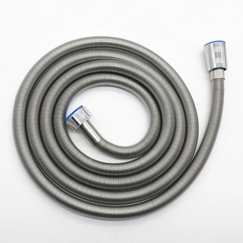 【厂家直销】不锈钢铜芯弹簧防爆沐浴花洒软管不缠绕防爆水