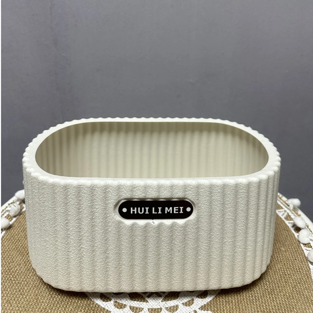 蝴蝶兰PVC树脂5-6颗装组合花盒ins条纹家居兰花