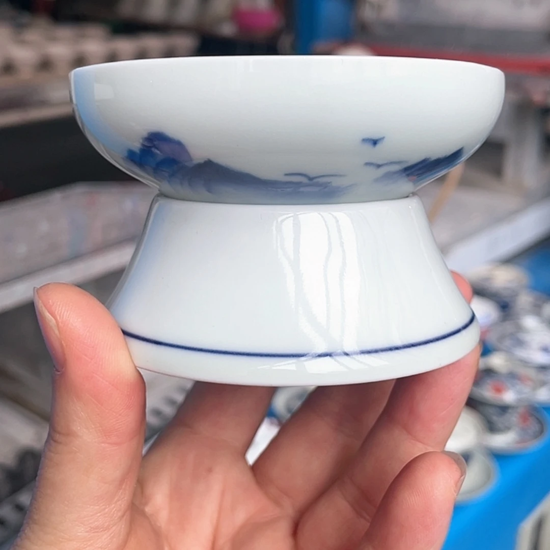 【闪购商品】青花釉下彩杯子