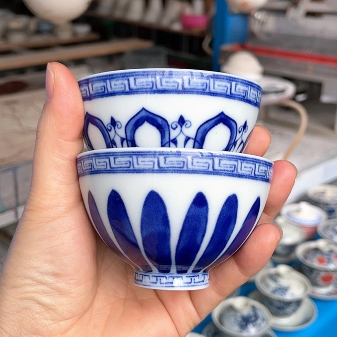 【闪购商品】青花釉下彩杯子存*