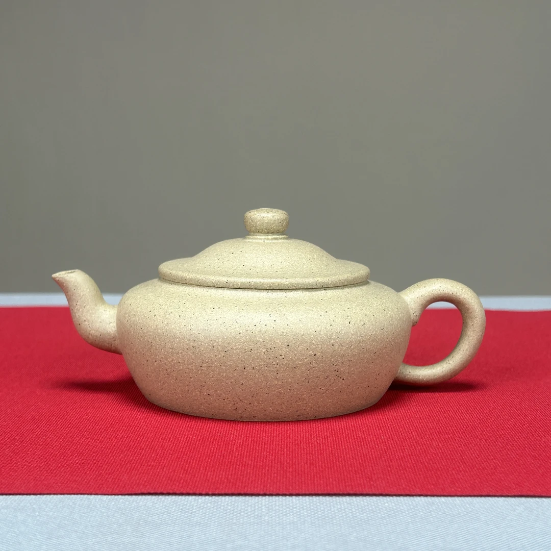【宠粉】原矿泥料体验半手工本山段旭茂壶紫砂壶200Cc手制圆壶