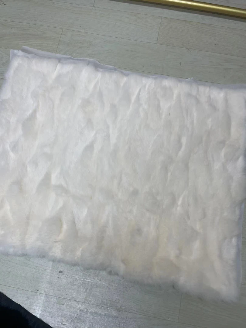 （专属大尺寸）真兔毛客厅地毯卧室脚垫真皮真毛地垫高端轻奢风