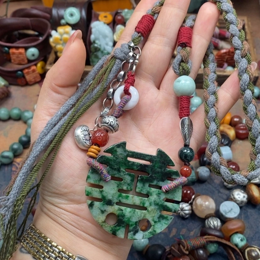 【闪购商品】翡翠颈饰未镶嵌项链