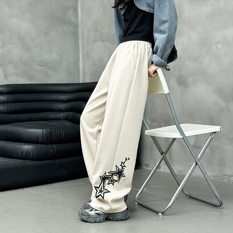 女童裤子春秋款2024新款韩版阔腿裤长裤中大童秋季女孩裤子EQ2144