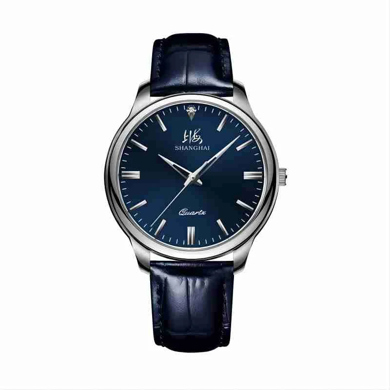 上海手表男简约石英表男士手表镂空学生电子表防水男表高档DT0177