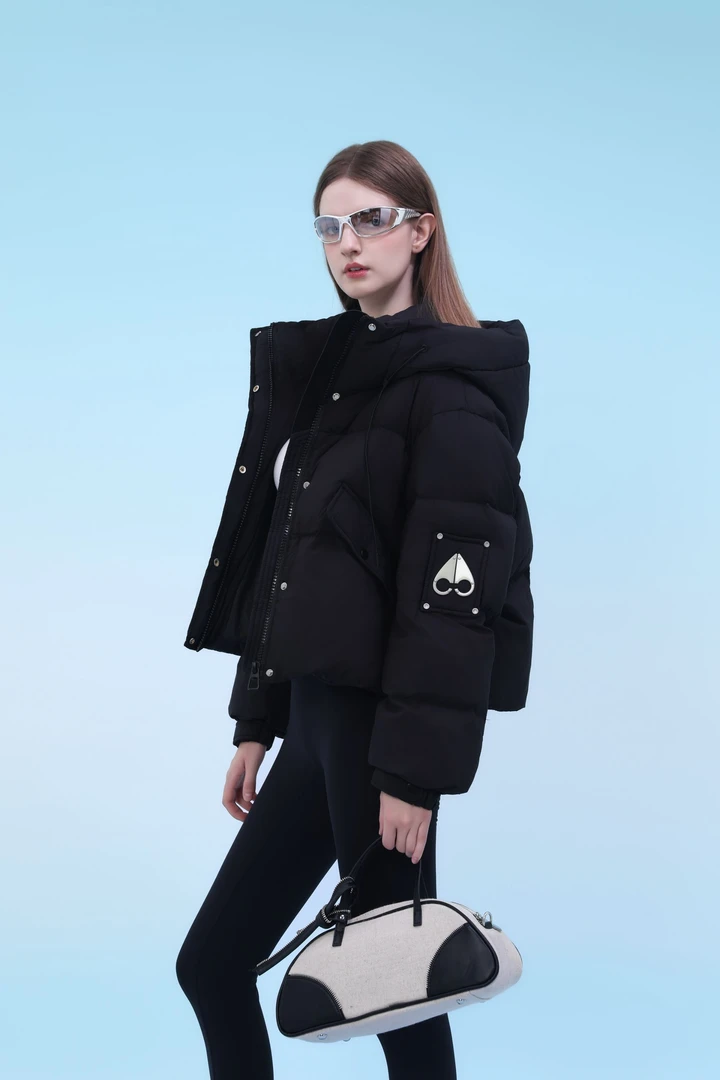 高充绒短款剪刀款羽绒服MT8638