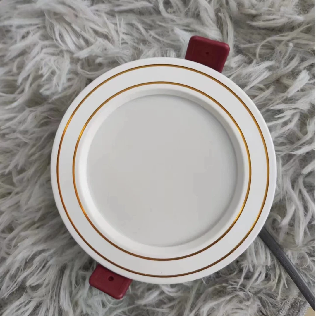 筒灯家用射灯开孔轻奢嵌入式走廊客厅超亮超薄节能筒灯