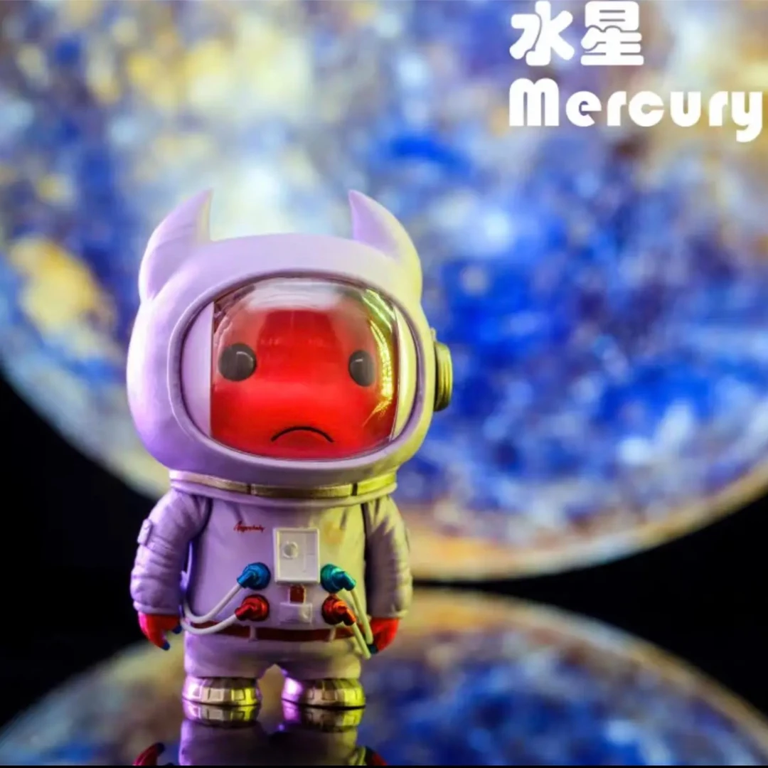 班长潮玩专享怒宝宇航员Angrybaby盲盒红脸娃娃9CM高全套8+1款