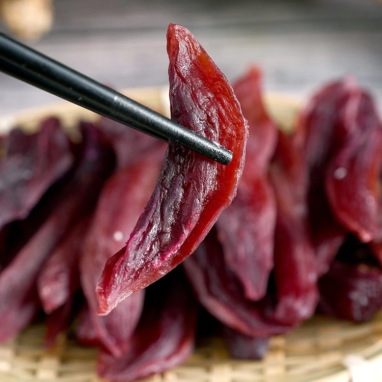 休闲小零食紫薯干农家倒蒸红薯干原味地瓜干软糯嚼劲香甜早餐甜香
