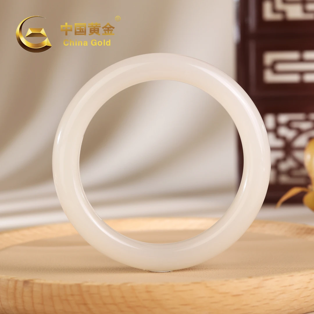 【中国黄金】映之 | 和田玉*手镯*未镶嵌-SZ274-Y