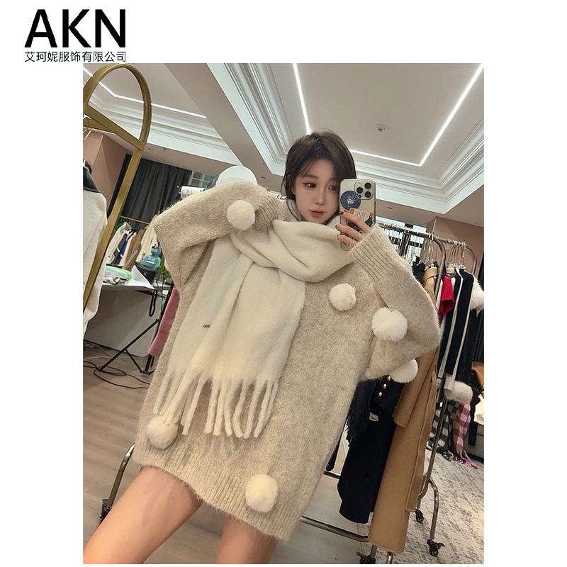 高品 柔软纯色围巾(WJK1)