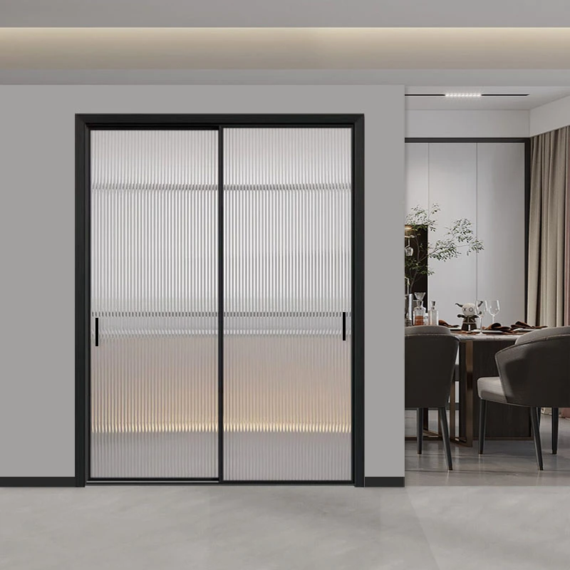 极窄边框厨房推拉门阳台门客厅两三联动长虹玻璃隔断门沐浴房移门