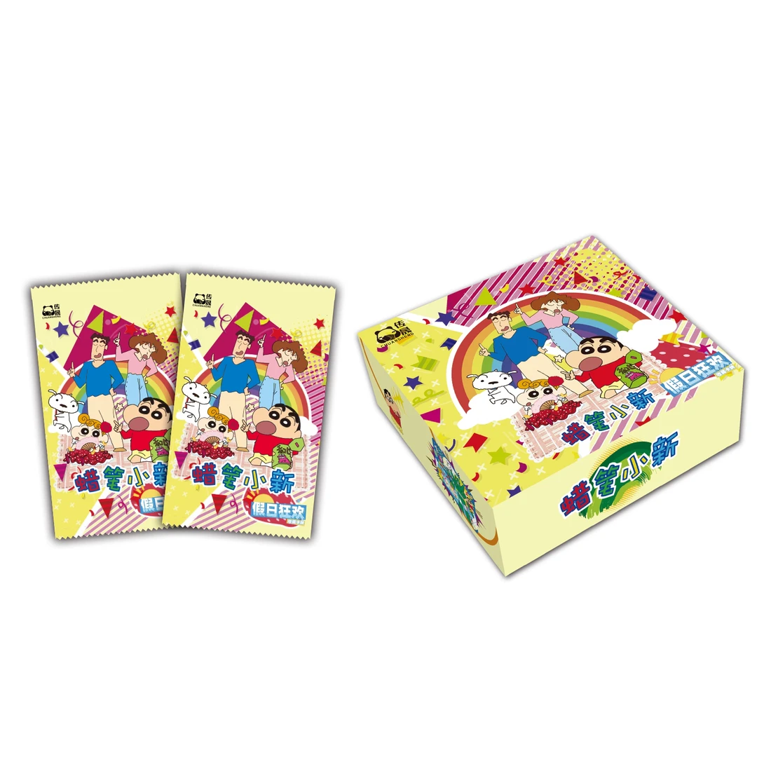 【拆盒】转转 传晟 蜡笔小新 第2弹 收藏卡牌 默认代拆