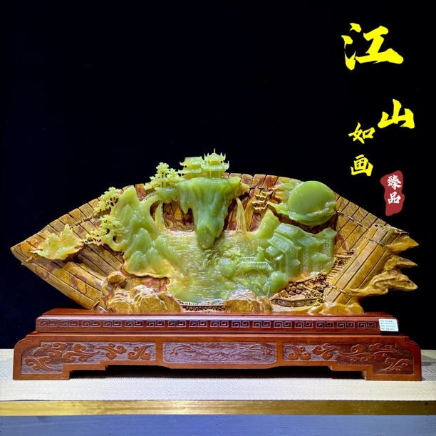 客厅玄关酒柜茶室办公室家居高端上档次中式摆件乔迁新居开业礼品