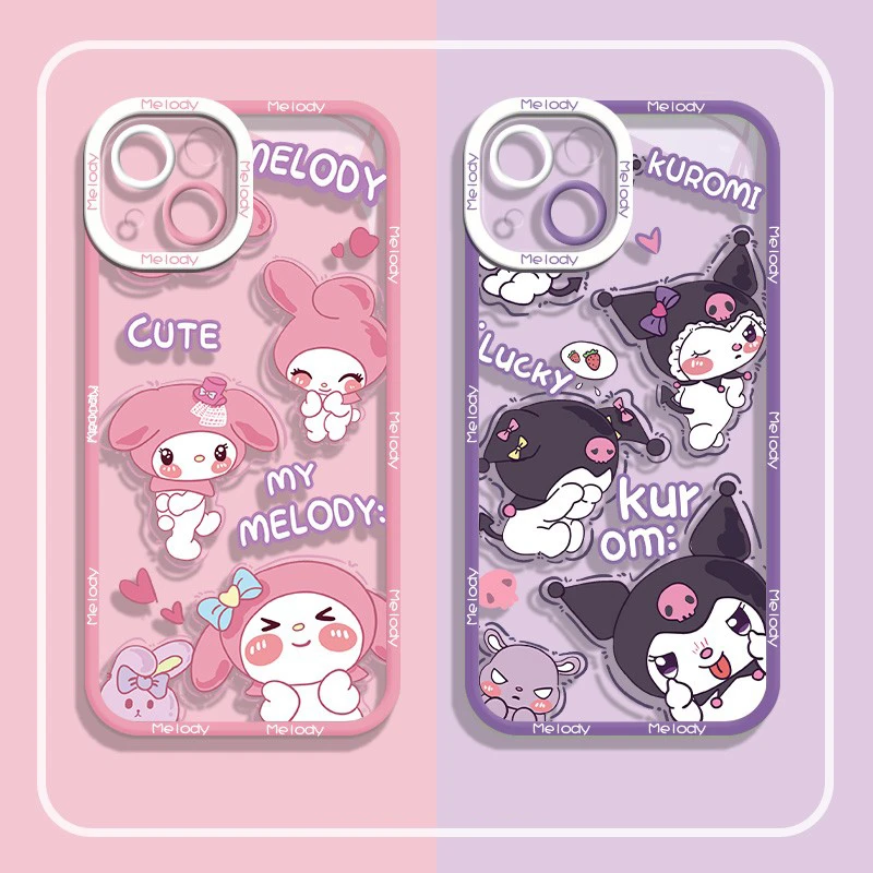适用于苹果/华为/小米/oppo/vivo可爱美乐蒂库洛米天使之眼手机壳