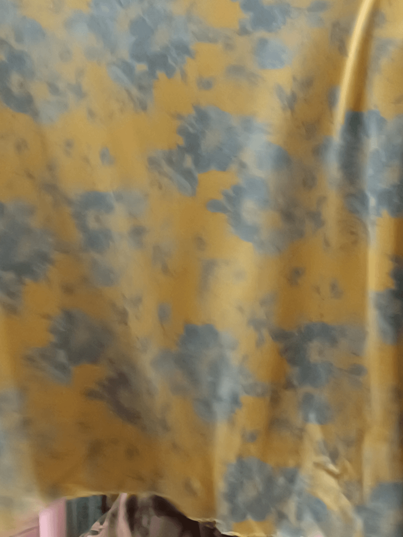 铜氨丝灰黄两米面料