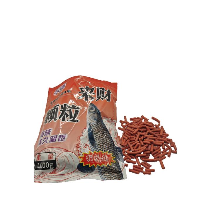 HuntJoy/乐捕来财颗粒大物青鱼颗粒果味薯味颗粒持久留鱼黑坑饵料