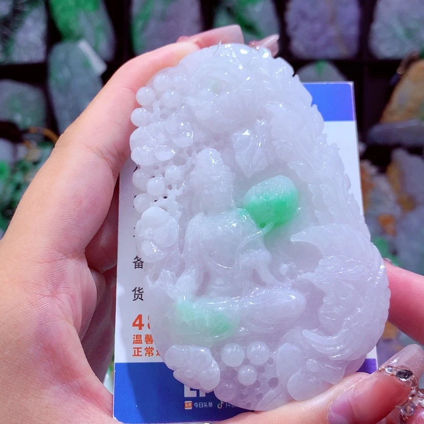 【闪购商品】翡翠颈饰未镶嵌挂件