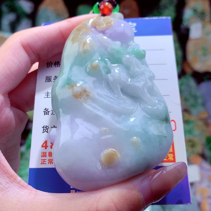 【闪购商品】翡翠挂件未镶嵌天然