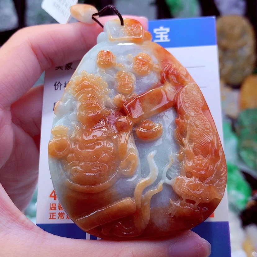 【闪购商品】翡翠颈饰未镶嵌挂件