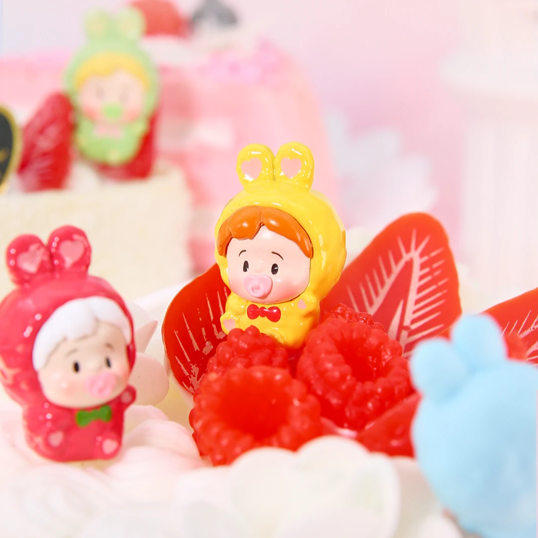 【拆袋许】放肆生长潮玩小花卷豆豆兔系列萌粒潮玩摆件盲袋手办