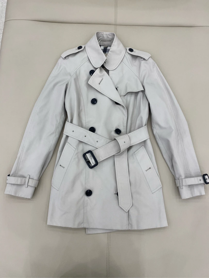 99新 BURBERRY/博柏利 巴宝莉 风衣外套 36码 超值特惠出