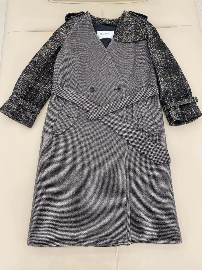 99新 MaxMara Maxmara 秀款大衣外套 160/84A 99新