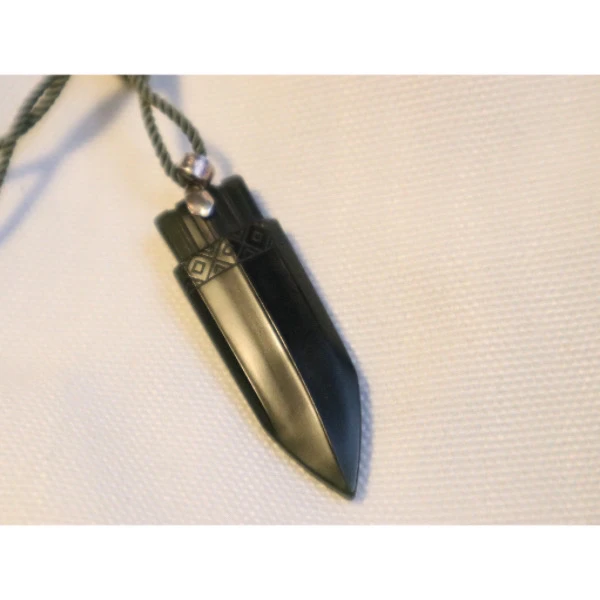 青玉仿古玉戈吊坠